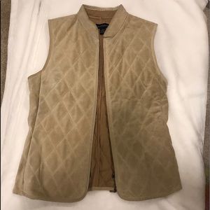 Ann Taylor suede vest
